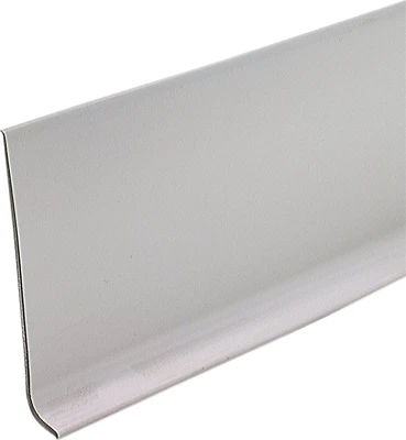 M-D Building Products 75291 Vinyl Wall Base, Silver Gray, 4 In. x 4 Ft.