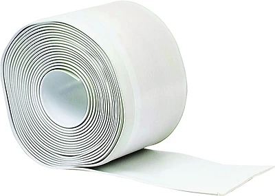 4 In. x 20 Ft. White Vinyl Adhesive Wall Base