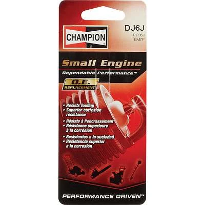 Champion 851C DJ6J Spark Plug, 5/8 In Hex, Copper, Small Engines
