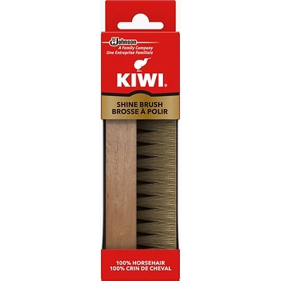 Shoe Shine Brush, 100% Horsehair