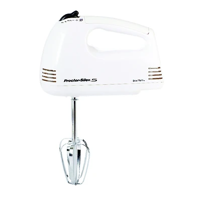 Proctor Silex 62515G Easy Mix Hand Mixer, 5-Speed, 125W