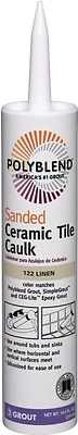 Custom Building Products PC12210S-6 Ceramic Tile Caulk, Linen, 10.5 oz.