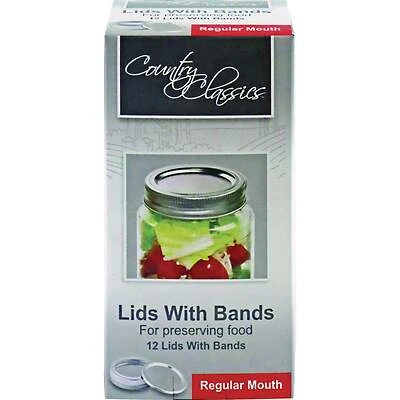 LID-BANDS REGULAR MOUTH 12PACK