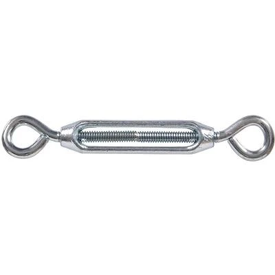 1/2-13 x 19-1/2 in. Eye and Eye Turnbuckle in Zinc-Plated (1-Pack)