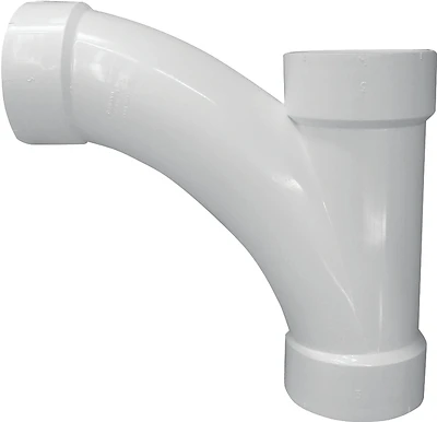 194303 3 Inch Pvc Dwv Combination Tee Wye Pipe - Schedule 40