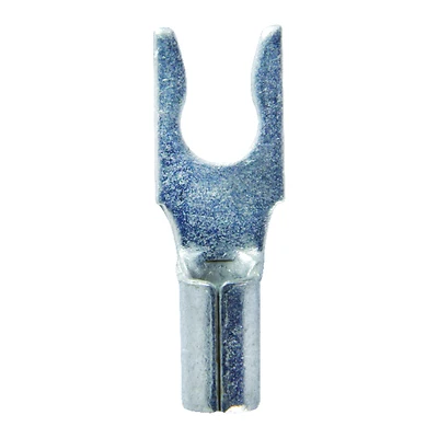 16-14 Ga. Uninsulated Locking Spade Wire Terminal Silver 5 Pk, Model 60910