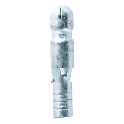 16-14 Ga. Uninsulated Male Bullet Terminals Silver 5 Pk, 0.157 In Tab Size