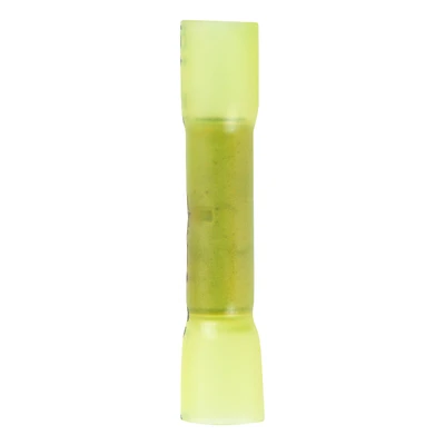 12-10 Ga. Insulated Wire Terminal Butt Splice Connector Yellow 2 Pk - Model 60814