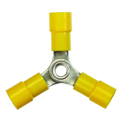 12-10 Ga. Insulated Wire Terminal Butt Splice Yellow 2 Pk, Model 60818