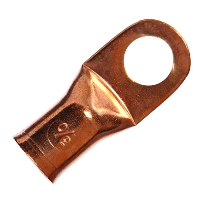 3/0 Ga. Uninsulated Copper Electrical Lug, 1/2 In Stud, Model 60776, 1 Pk