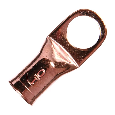 1/0 Ga. Uninsulated Wire Electrical Lug Copper 1 Pk, 1/2 In Stud, Model 60772