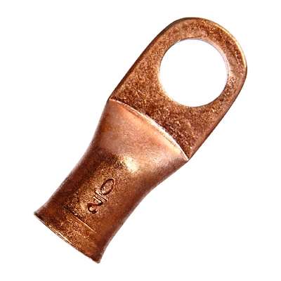 2/0 Ga. Uninsulated Wire Electrical Lug Copper 1 Pk, 1/2 In Stud Size