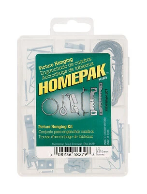 Picture Hanger Kit, 7-Cavity, 2-oz.