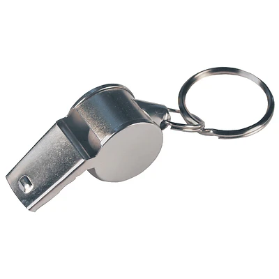 Hillman Whistle Key Ring, 1 in Spring Steel Split Ring