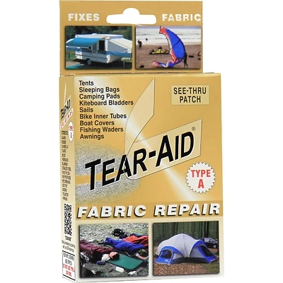 Tear-Aid D-KIT-A01-100 Type A Clear Fabric Repair Kit