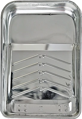 Linzer RM435 Metal Paint Tray, Ladder Grips, 4 Qt