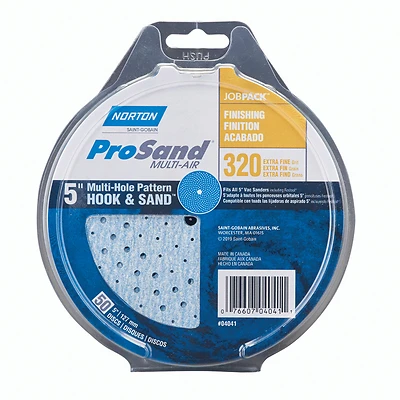 Norton 07660704041 ProSand Ceramic Sanding Disc, 5 In., 320 Grit