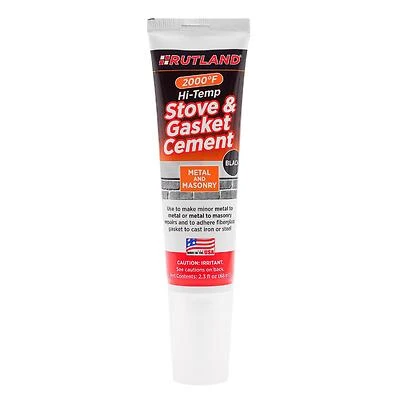 Stove And Gasket Cement 2.3 Oz Tube For Efficient Repairs