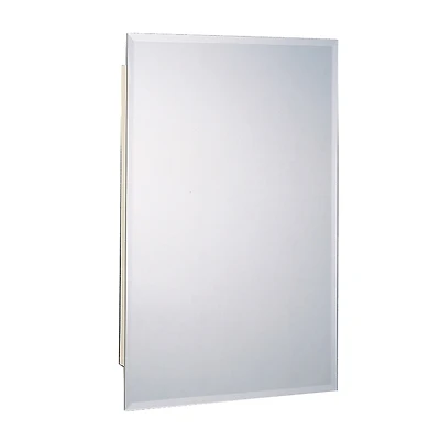 Frameless Medicine Cabinet, 16 x 26 In.