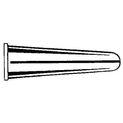 Hillman 0.164 in. Dia. x 1 in. L Plastic Pan Head Conical Anchor Kit 8 pk