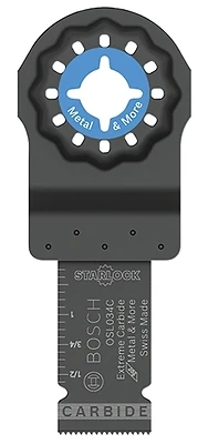Starlock Plunge Cut Blade, Carbide, 3/4 In.