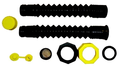 Ez-Pour 40051 Hi-Flo Fuel Can Spout Kit With Vent, 8-16 In.