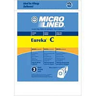 ER-1473 Eureka C Microlined Vacuum Bags, Pack of 3