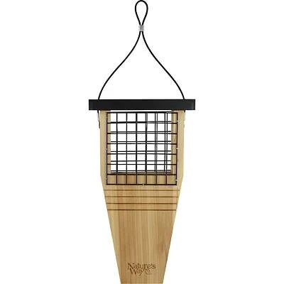 Suet Bird Feeder, Cedar