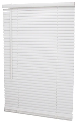 Simple Spaces PVCMB-1A Cordless Vinyl Mini Blind, White, 64 In L X 23 In W