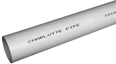 3 In. X 10 Ft. Pvc Schedule 40 Dwv Foamcore Pipe - Durable And Lightweight