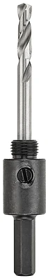 Arbor Hole Saw 3/8x9/16-1-3/16 Inch With Hardened Steel Pilot Bit