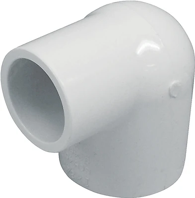 Lasco 435978 PVC Reducing Elbow, 1 In X 3/4 In, 90 Degree