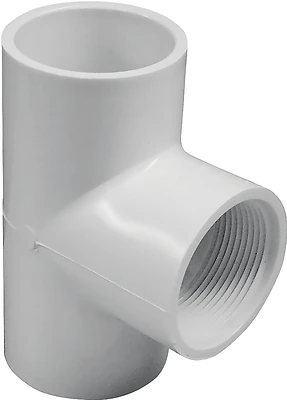 2 Inch Pvc Slip X Slip Tee Fitting For Plumbing Applications