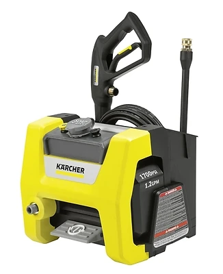 Karcher K1700 Cube Electric Pressure Washer, 1700 PSI, 1.2 GPM
