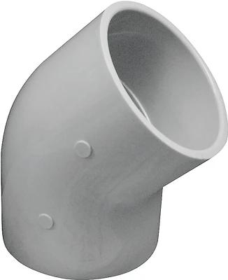 4 Inch 45 Degree Pvc Slip Elbow Fitting For Plumbing