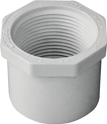 Bushing Reducer Pvc 1-1/2 Inch X 1-1/4 Inch Fitting