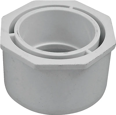 Lasco 435672 PVC Bushing Reducer, 3 In. x 2 In.
