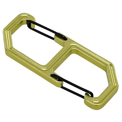 Hillman Apex 9985049 Aluminum S-Biner Clip Hook, Black/Green