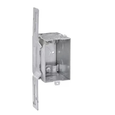 G603-fr-upc New And Old Work Rectangle Steel Electrical Box, 7 Height