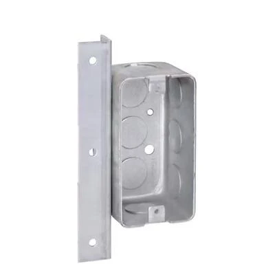 Southwire G19281-AB58-UPC Old Work Rectangle Steel Utility Box, 1.88" Height