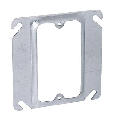 Square Steel Box Cover 4.15 In. X 4.15 In. Steel Electrical Fixture