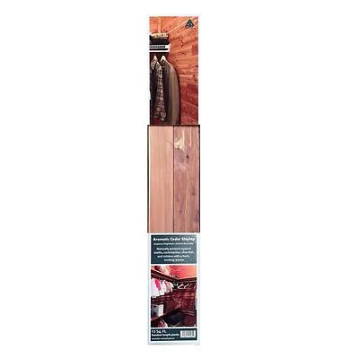 American Pacific Cedarsafe G-01-3000 Wood Closet Liner Plank, 1/4 X 3-3/4 X 48 In.