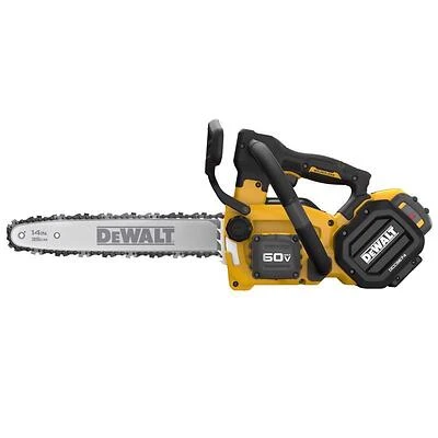 DeWalt DCCS674X2 60V MAX Cordless Chainsaw Kit, 14 In. Bar, Battery and Charger