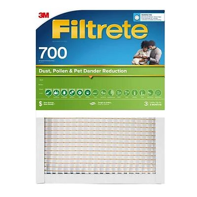 Filtrete 721-4 Pleated Air Filter, 18x24x1 In., 700 MPR