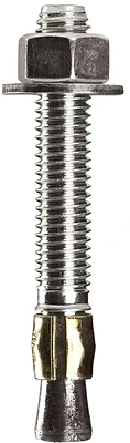 Cobra 496n Parawedge Wedge Anchor, 3/8 Inch X 3 Inch, Steel Plated