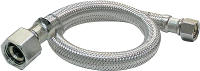 Pp23839 Stainless Steel Sink Supply Line 1/2 In Compression X 1/2 In Fip 30 In