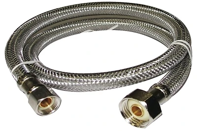 Plumb Pak PP23808 Sink Supply Tube, 3/8 In. Compression x 1/2 In. Fip, 30 In.