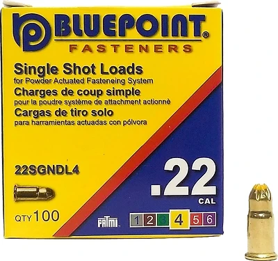 Single Non-detonating Yellow 0.22 Caliber - Model 22sgndl4p