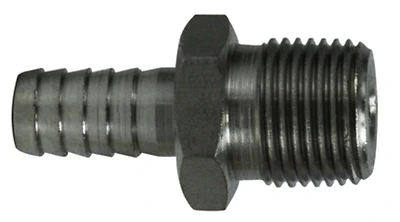 Stainless Steel Hose Fitting Barb X Male Pipe Thread 1 Inch