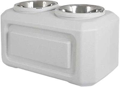 Feeder Dog Elevated Storage With Adjustable Height And Durable Design